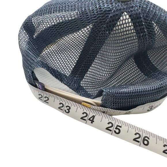 Patagonia | Unisex | Khaki P-6 Logo LoPro Mesh Trucker Hat | One Size - Picture 11 of 11